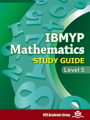 cover image of IBMYP Mathematics Study Guide Level 5
